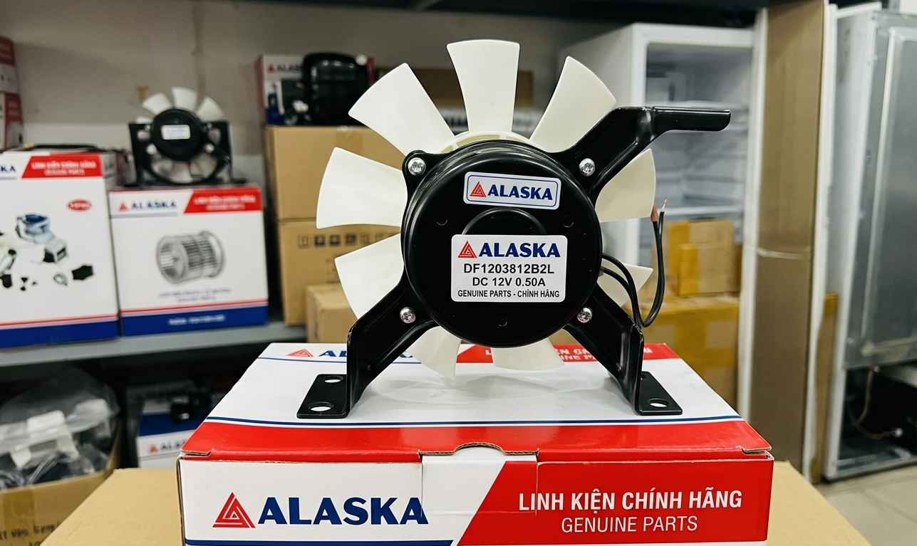 Quạt tản nhiệt tủ mát Alaska chính hãng