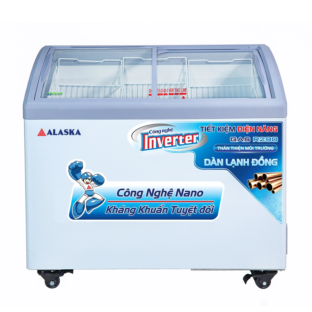 Tủ đông Alaska dàn lạnh ống đồng độ bền cao