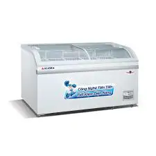Tủ Đông Mặt Kính Cong Alaska: Giải Pháp Trưng Bày Kem & Thực Phẩm Hoàn Hảo