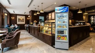 Set up Tủ Mát Cho Quán Cafe Trà Sữa