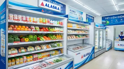 Tủ mát trưng bày thực phẩm mới nhất năm 2026