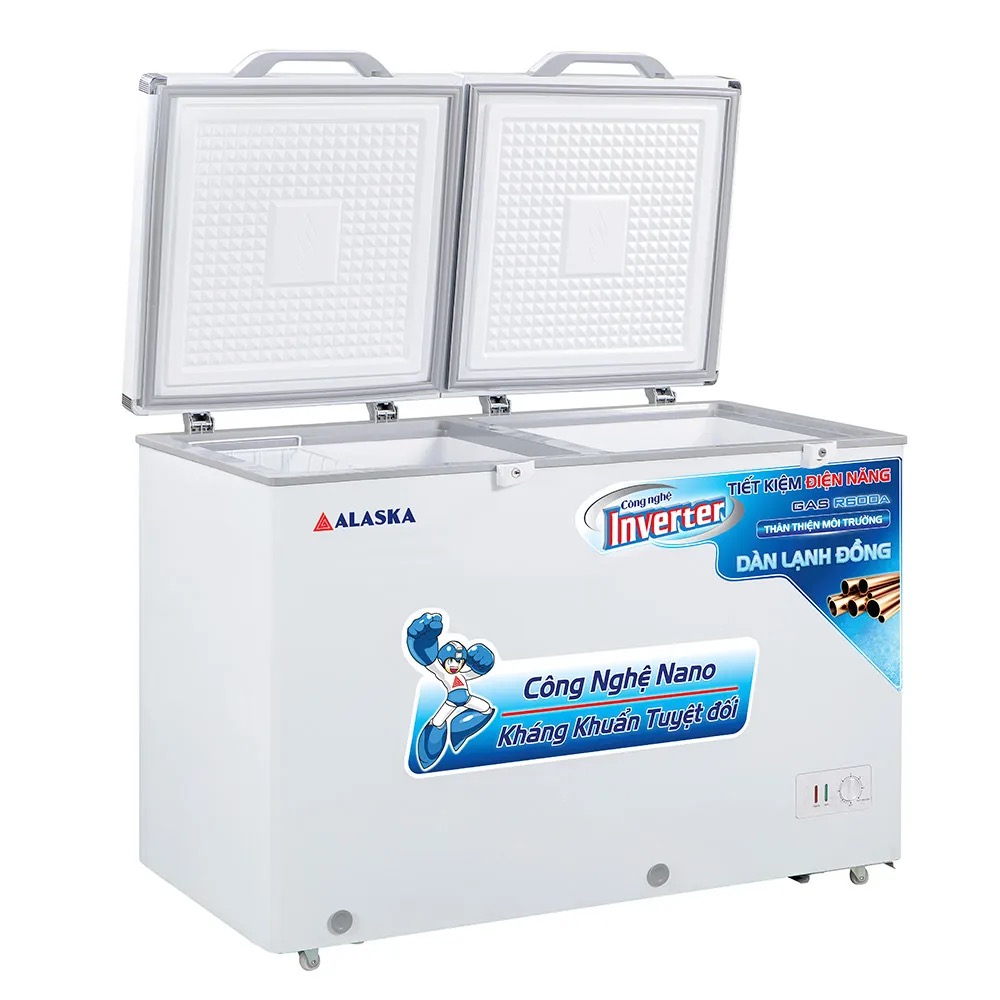 Tủ Đông Alaska Inverter BCD-3568CI (350L) Dàn Đồng | Giá 2026