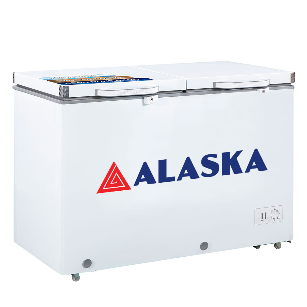 Tủ đông Alaska Inverter BCD-4568CI dung tích thực 345 lít dàn đồng