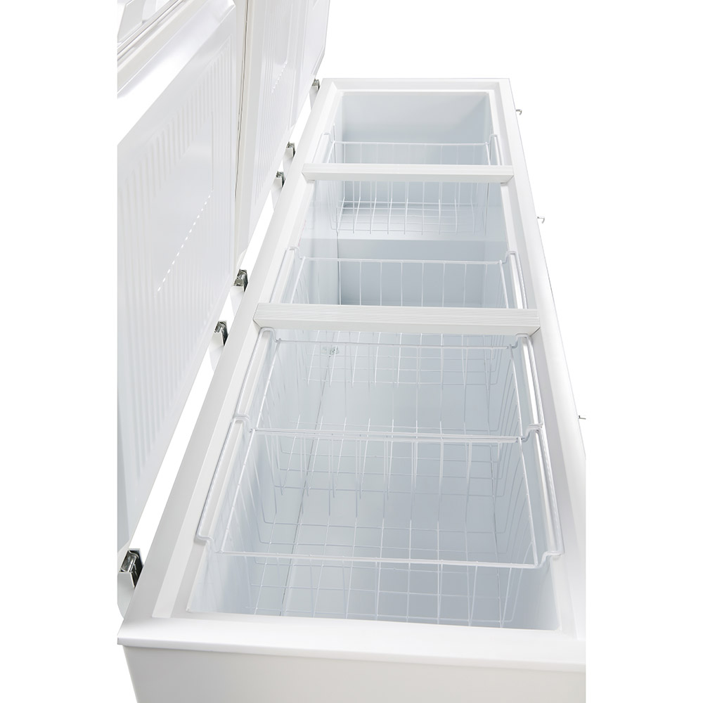 Lòng tủ thép sơn tĩnh điện chịu lực tốt của tủ đông HB-1100C
