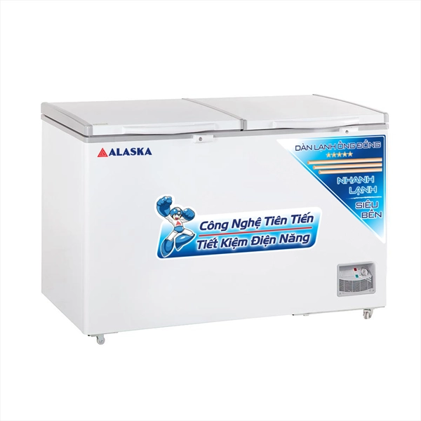 Tủ Đông Alaska HB-550C, 550 Lít Dàn Lạnh Đồng