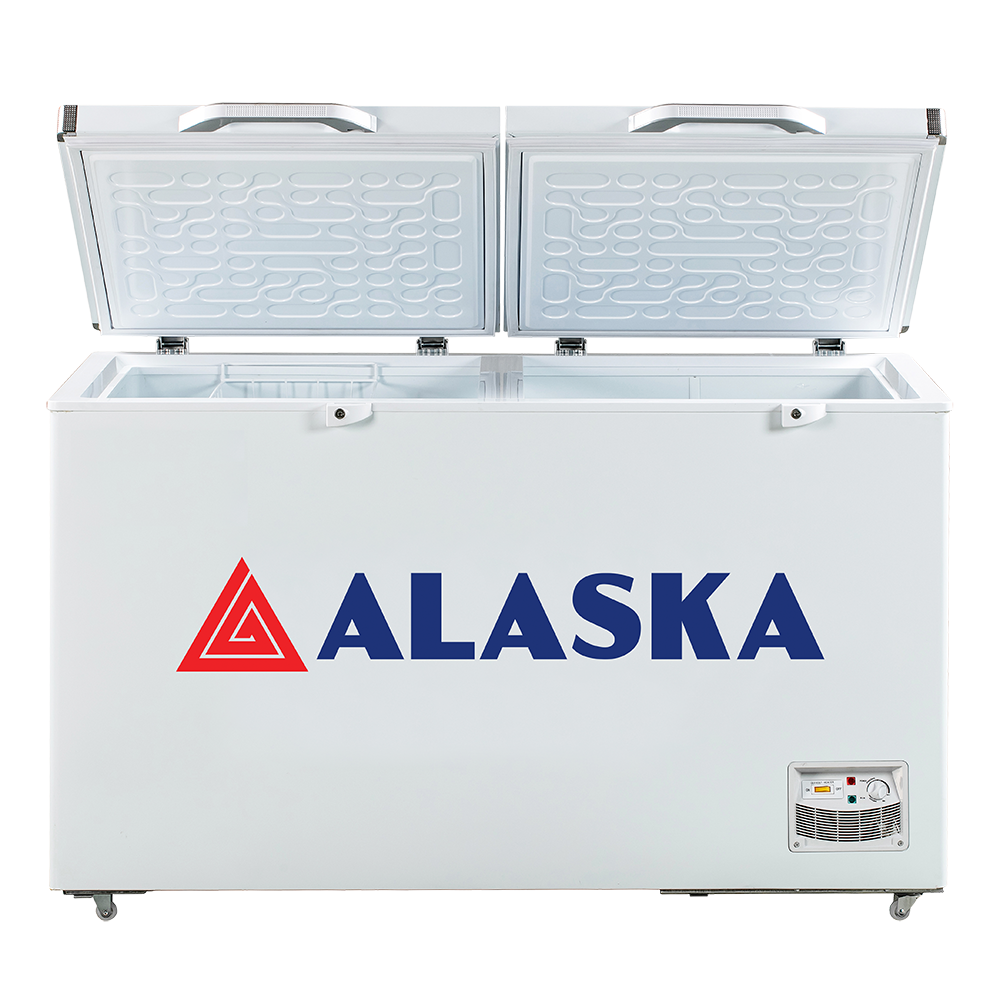 Tủ Đông Alaska HB-650C (595L) Dàn Đồng 1 Ngăn 2 Nắp Mở