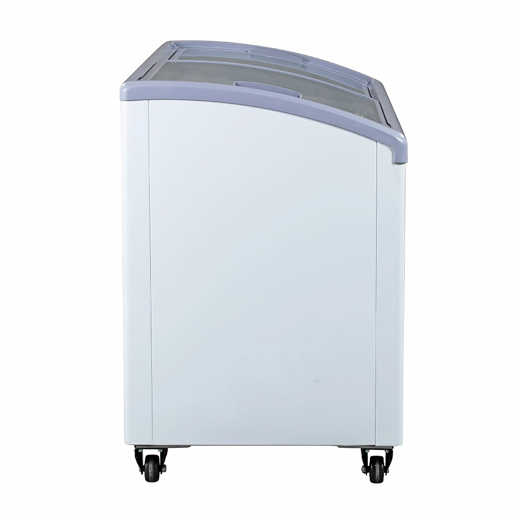Tủ đông Sanaky VH-1599HYKD 100 lít mặt kính cường lực xanh - YouTube