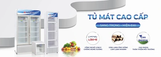 Tủ mát Alaska 2026 tổng kho lớn nhất miền bắc