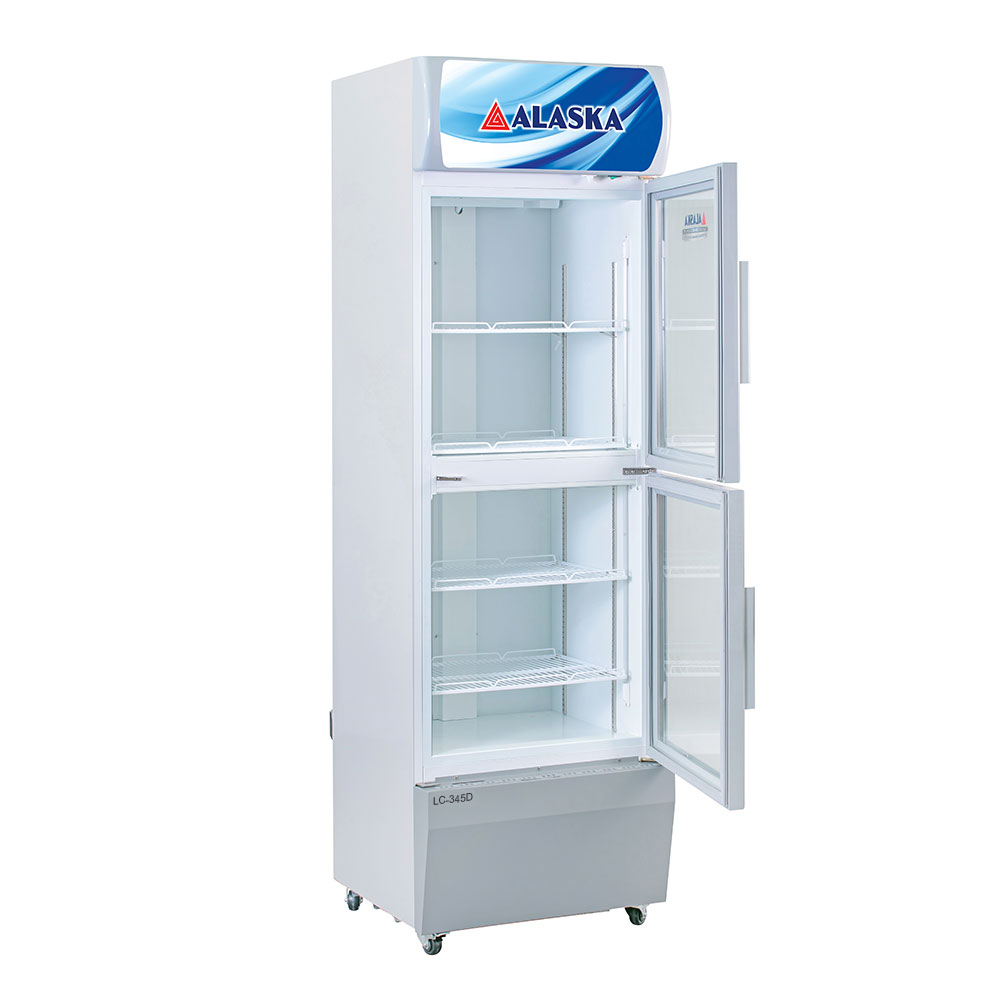Giải pháp trưng bày siêu thị tối ưu với tủ mát Alaska LC-345D mẫu 2026