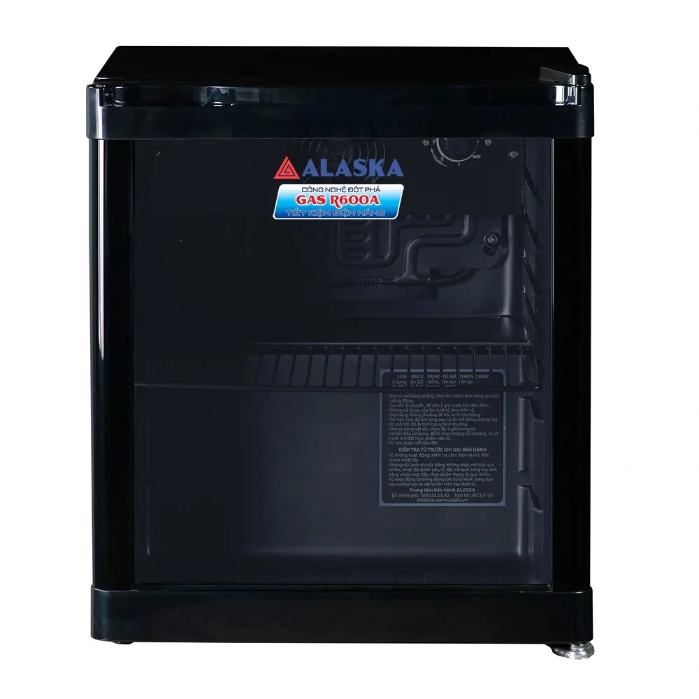 Tủ Mát Mini Alaska LC-50B Màu Đen (50 Lít) - Tổng Kho Miền Bắc