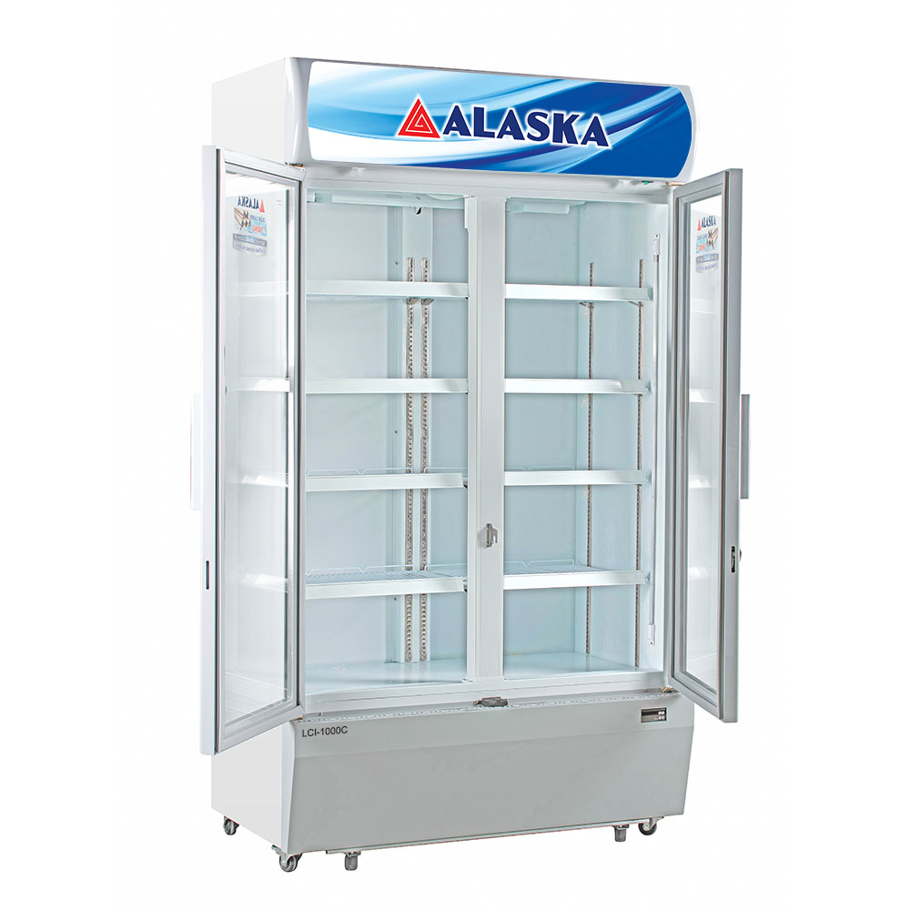Sức chứa khổng lồ và khả năng tiết kiệm điện vượt trội trên tủ mát Alaska LCI-1000C