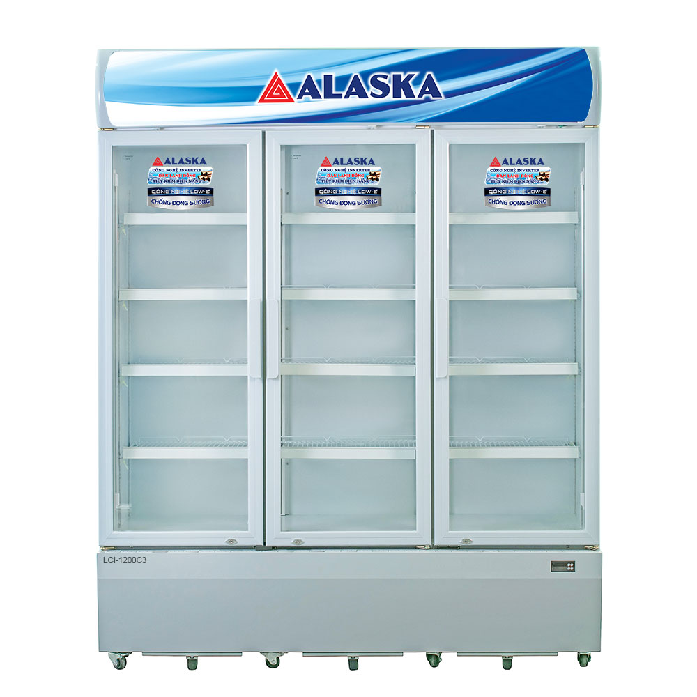 tủ mát alaska inverter LCI 1200C3