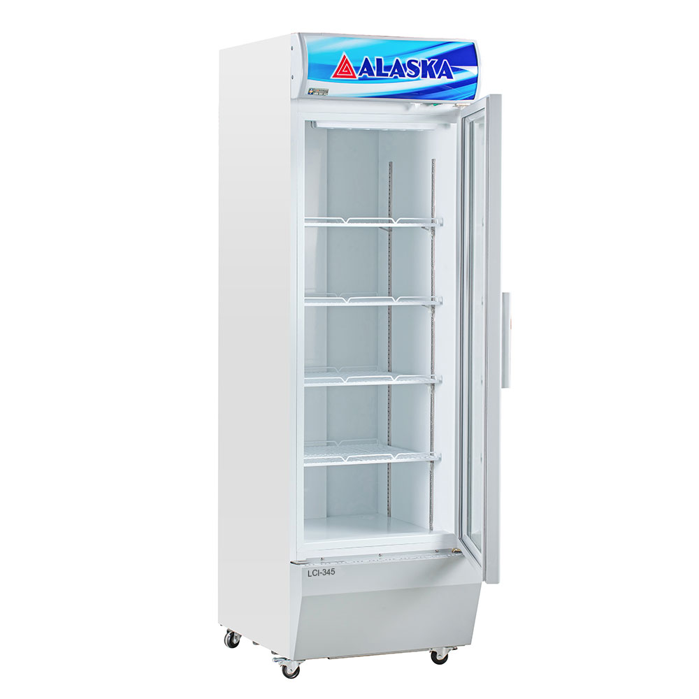 Giải pháp trưng bày tiết kiệm điện siêu thị với tủ mát Alaska Inverter LCI-345