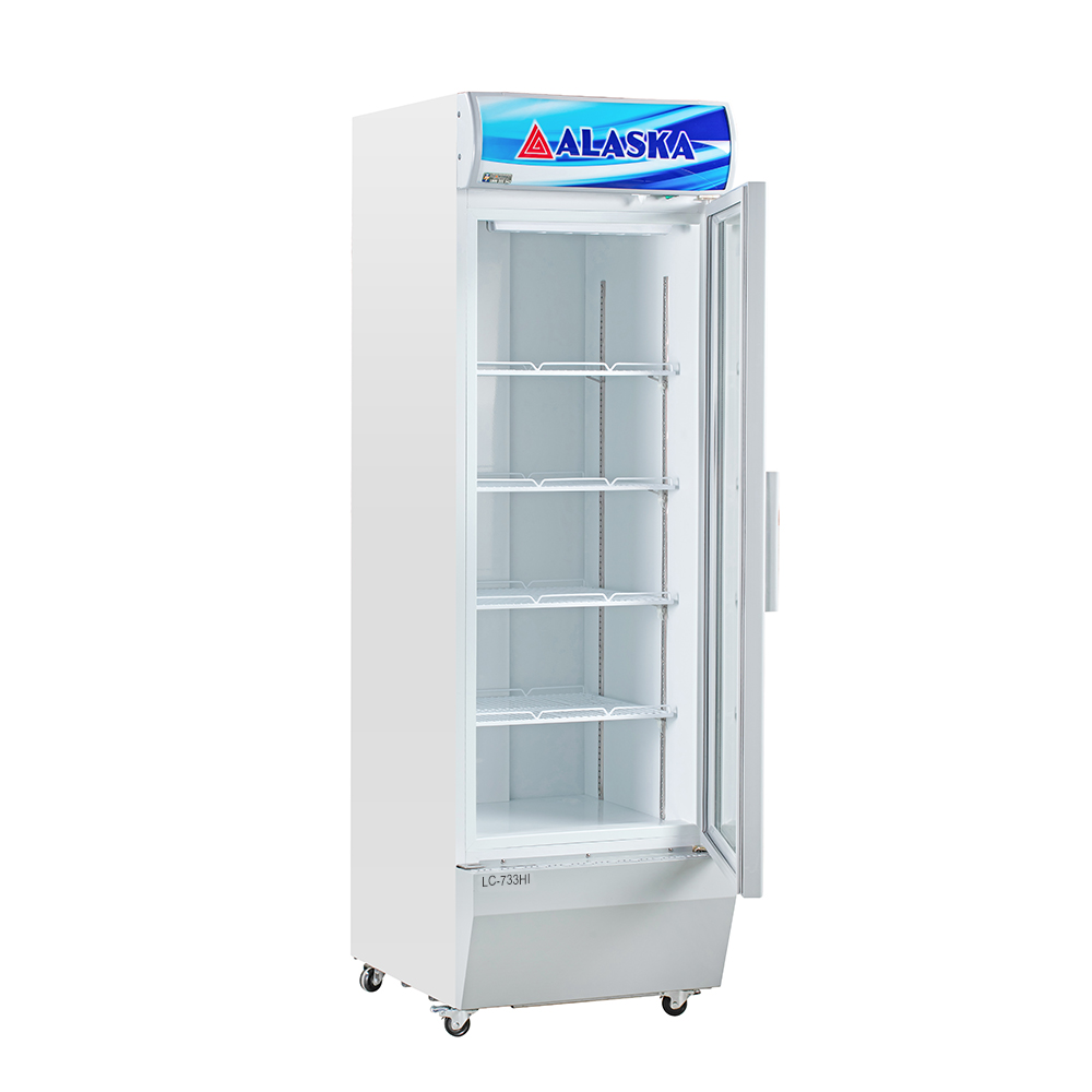 Khả năng tiết kiệm điện vượt trội với tủ mát Alaska Inverter LCI-385 cỡ lớn